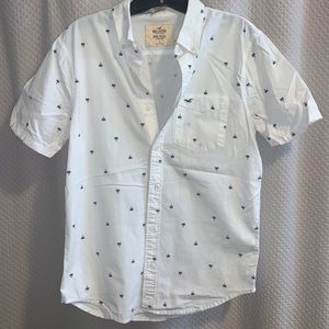 Hollister Short Sleeve Button Down